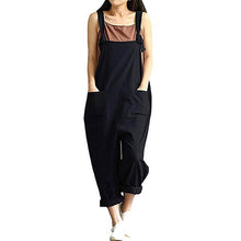 Load image into Gallery viewer, Dual patched solid overall jumpsuit without a tee - Purple Eggshells!