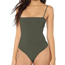 Load image into Gallery viewer, Square neck form fitted bodysuit - Purple Eggshells!