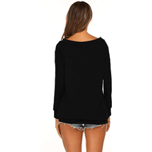 Load image into Gallery viewer, Off shoulder casual tee - Purple Eggshells!