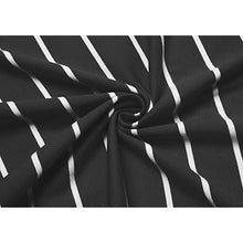 Load image into Gallery viewer, Striped print drawstring waist romper with pocket - Purple Eggshells!