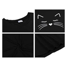 Load image into Gallery viewer, Front zip patched printed sleep dress - Purple Eggshells!