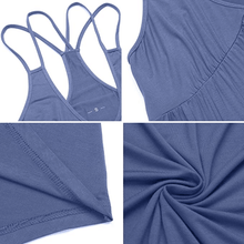 Load image into Gallery viewer, Sexy racerback nightdress - Purple Eggshells!
