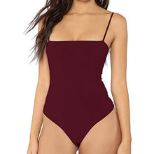 Load image into Gallery viewer, Square neck form fitted bodysuit - Purple Eggshells!