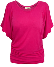 Load image into Gallery viewer, Comfy butterfly sleeve top - Purple Eggshells!