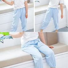 Load image into Gallery viewer, Kids cotton drawstring waist pants - Purple Eggshells!