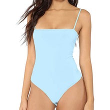 Load image into Gallery viewer, Square neck form fitted bodysuit - Purple Eggshells!