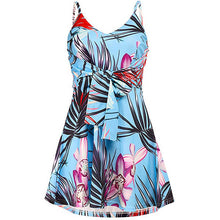 Load image into Gallery viewer, Printed summer beach front tie knot romper - Purple Eggshells!