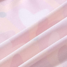 Load image into Gallery viewer, Plunging neck belted all over the print jumpsuit - Purple Eggshells!