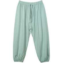 Load image into Gallery viewer, Kids cotton drawstring waist pants - Purple Eggshells!