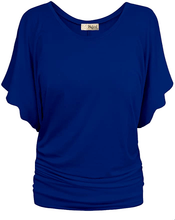 Load image into Gallery viewer, Comfy butterfly sleeve top - Purple Eggshells!