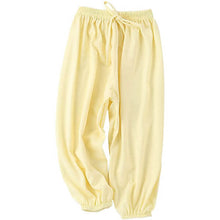 Load image into Gallery viewer, Kids cotton drawstring waist pants - Purple Eggshells!