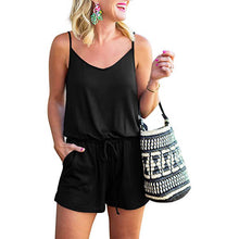 Load image into Gallery viewer, Spaghetti strap racerback romper
